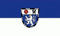 U24 Aufkleber Saarbrücken Flagge Fahne 8 x 5 cm Autoaufkleber Sticker