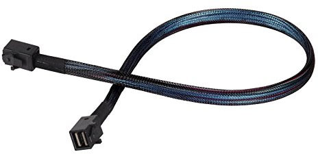 Silverstone tek - Cable Externo Mini-SAS SFF-8088 a Mini-SAS SFF-8088 (CPS01) CPS04