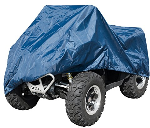 A-Pro Housse de Protection imperméable pour Moto, Quad, VTT, Bleu, Taille S