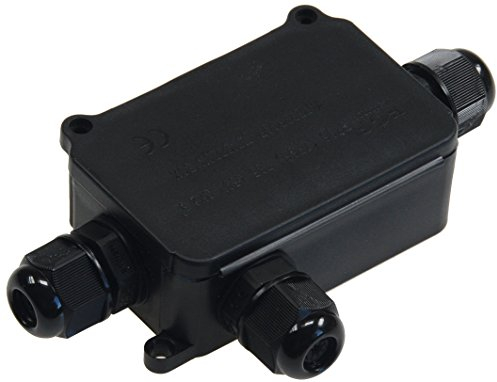 ChiliTec Abzweigdose Aussen IP68 Wasserdicht 3-Fach Kabelverbinder Box 3-polige Verbindungsdose Erdkabel elektrischer Outdoor Verteilerdose