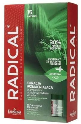 RADICAL ANTI-HAIR LOSS AMPOULE TREATMENT FOR WEAK AND FALLING OUT HAIR 15 x 5ml