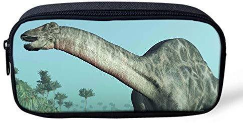 POLERO Schüleretui Plesiosaurier Dinosaurier Federmäppchen Kinder Stiftetasche Schulbedarf für Bleistift Kugelschreiber Lineal Radiergummi