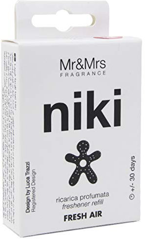 Mr & Mrs Fragance Nachfüllpack für Duftspender Auto Niki Fresh Air