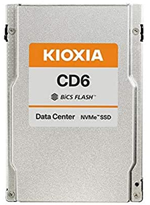 Kioxia Datacent SSD 7680Gb Read Intensive PCIe Gen4 1x4 KCD61LUL7T68