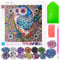 Diamond Painting Geschenke für 8 9 10 11 12 Jährige Mädchen Teenager, 5d Diamond Painting für Mädchen Frauen Ab 9 10 11 12 Diamant Bilder für Erwachsene Kinder Eulen Geschenke für 8-12 Jahre Mädchen
