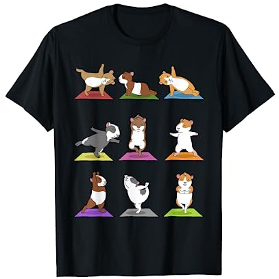 Meerschweinchen Yoga T-Shirt