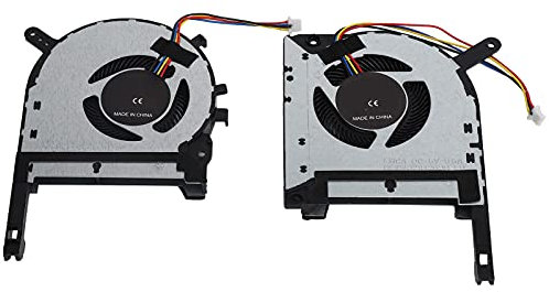 CPU Cooling Fans,Wear‑resistant 2pcs Laptop CPU GPU Cooling Fans Replacement for ASUS TUF FX505ge FX505gm FX505dt FX705,Small and Light