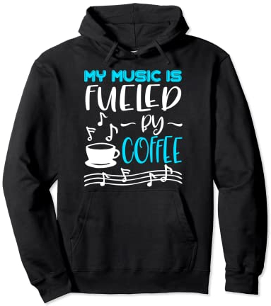 Musician chanteur fanfare batteur de café cadeau Sweat à Capuche