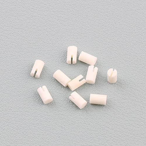 LYWSMSK 10pcs Real Buffalo Bone 5-string Banjo 5x3mm Nut