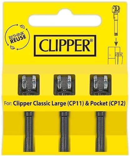 Clipper® Feuerzeug Zubehör Feuerstein Flintsystem (1x3 Flintsystem)