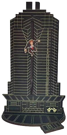 Tsuchiya Die Hard Adventskalender | Stirb Langsam Weihnachts Countdown Kalender Aus | Hans Gruber Falling Off Nakatomi Plaza | Weihnachten Adventskalender Weihnachtsschmuck Tischdekoration