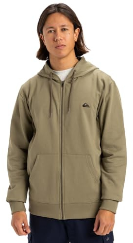 Quiksilver Basichoodzipygm Pile con zip Uomo