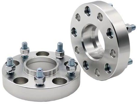Spurverbreiterungen Für OPEL Für Astra Für Ampera-E Für Mokka Für Cascada Für Crossland X 2 Stück PCD 5x105 CB 56,6mm Rad Spacer 5 Lug Wheel Spacers Hinten(2PCS 25mm Silver)