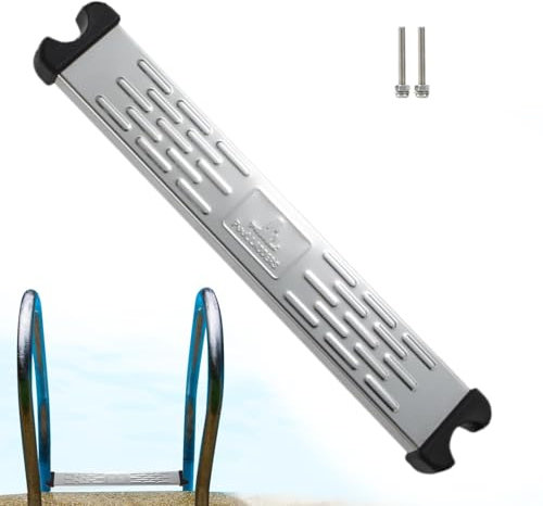 Pool Ladder Steps - Pool Ladder Replacement Step | Stainless Steel Swimming Pool Steps Replacement, Swimming Pool Ladder Treads, Sturdy Spa Stairs Accessories for Hot Tube, School, Gym