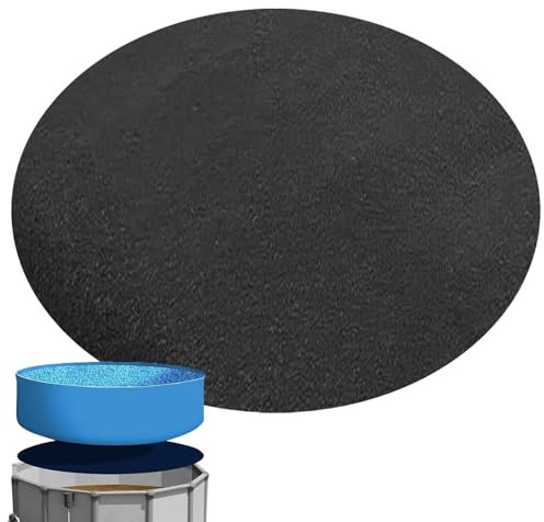 Generisch Poolunterlage Rund 366, Runde Pool Folienunterlage, Pool Bodenmatte,Bodenschutzplane Swimmingpool, Bodenmatten Für Oberirdische Pools, Schwimmbeckenmatte, Pool Unterlegmatte Zubehör