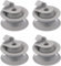 Rotella per cestello superiore lavastoviglie compatibile con BOSCH 00165313 10032849