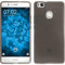 PhoneNatic Custodia Compatibile con Huawei P9 Lite Cover Nero Trasparente P9 Lite in Silicone + Pellicola Protettiva