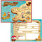 Oblique Unique® 12 Einladungskarten zum Kindergeburtstag Pirat // Geburtstagseinladungen Jungen Mädchen Kinder Einladungen Schatzkarte Schatzsuche Piratenparty Geburtstag Karten Set