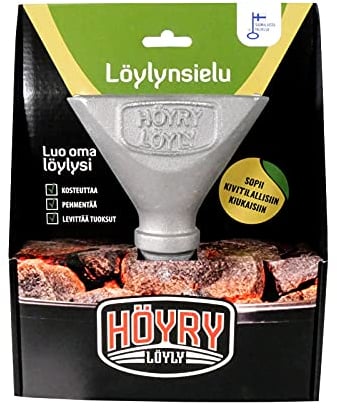 Höyry Löyly aus Finnland - “Löylynsielu” Aufgussbehälter - für einen milden, langanhaltenden Saunadampf