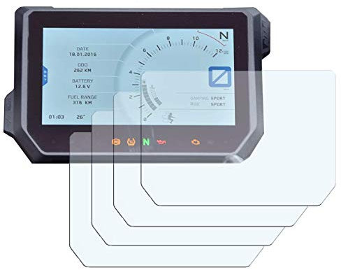 Speedo Angels Displayschutzfolie Tachoschutzfolie für KTM 1290 Super Adventure (2017+) - 2 x Entspiegelt & 2 x Ultra Klar