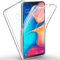 AROYI Hülle Kompatibel mit Samsung Galaxy A20e Hülle 360 Grad Handyhülle, Silikon Crystal Full Schutz Cover Hart PC Zurück mit Weich TPU Vorderseite Vorne und Hinten Schutzhülle 5.8 Zoll