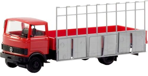 herpa Mercedes-Benz flatbed with glass buckle, mini car