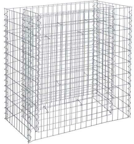 ESTEXO jardinière surélevée en Grillage métallique Gabion en Acier jardinière surélevée en métal (90x50x100 cm)