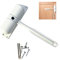 Vogueing Tool Chiudiporta automatico a molla, regolabile, resistente, chiudiporta idraulico per superficie, per porta tagliafuoco, bianco