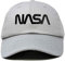 DALIX Herren Baseball Baseball, Schwarzer Wurm, Grau, Einheitsgröße