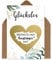 OWLBOOK Rubbelkarte Ringträger Fragen Karte mit Rubbelherz Gold Geschenke Geschenkideen für den besten Freund zur Hochzeit & Verlobung