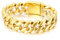 Gualiy Herren Armbänder Herren Armbänder Personalisiert Edelstahl 21mmGold Panzerkette Armband 22cmGold