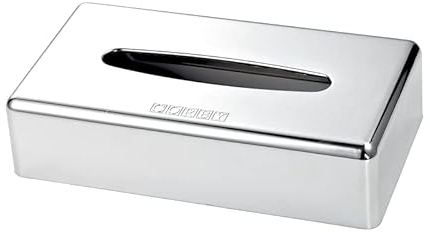 Rechteckige Taschentuchbox-Abdeckung (Devon / TBC0002) in Chrom