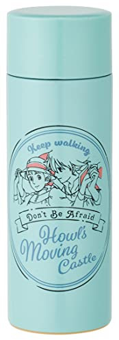 SKATER SMBC4B-A - Botella de acero inoxidable, Howl's Moving Castle Studio Ghibli, 350 ml, botella de agua