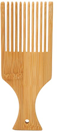 Hztyyier Webkamm, Tragbarer Mehrzweck-Webkamm aus Holz mit Bequemem Griff für Gobelinhaare, Bart
