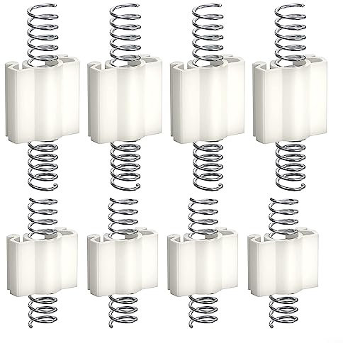 8PCS Bi-Fold Door Spring,Bifold Door Spring Pins,Bifold Door Kit Hardware Repair Part For Fixing Closet Doors