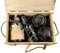 Navis Gin Adria - Gin Geschenk-Set mit Gin Gläsern in hochwertiger Holz-Kiste - Flasche mit maritimer Seekarte - Regionale Botanicals von der Adria - Fruchtig, Zitrus - 0,5L 43% Vol - All-In-One-Set