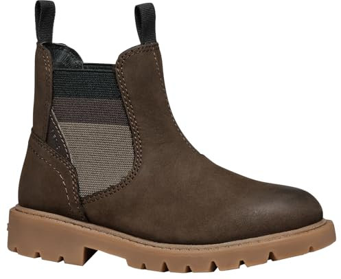 Geox J SHAYLAX Boy A, Stivale Chelsea, Coffee, 34 EU