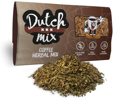 Saveur de café mélangé hollandais - Sans tige et naturel – 30g de mélange d'herbes Lisse