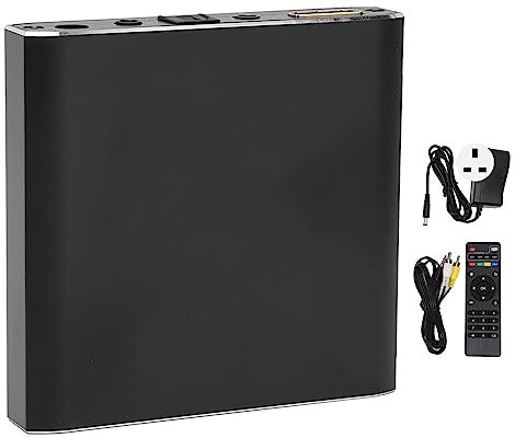 Lecteur multimédia 4K, lecteur multimédia numérique pour clés USB et cartes microSD, UHD 30 fps vidéo, image, musique, mini interface multimédia HD, boucle de lecture automatique