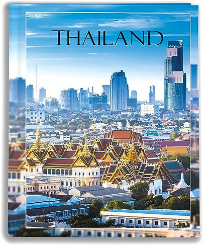 Urlaubsfotoalbum: Thailand, Fototasche für Fotos, Taschen-Fotohalter für lose Blätter, Urlaub Thailand, Handgemachte Fotoalbum (10x15 | für 200 Fotos)