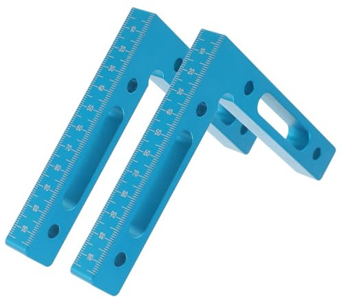 Gatuida Stabile 90-grad-klemmen Aus Metall Für Die Holzbearbeitung Rechtwinkliger Klemmensatz Holzbearbeitungsquadrat Für Präzise Montage