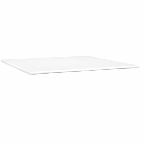 vidaXL Matratzenauflage, Bettmatratze mit Schaumstoff, Matratzentopper für Bett Gästebett Sofa, Matratzenschoner, Weiß 200x210x5cm Stoff