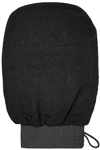 Gants de douche | Gants Temple Spring | Gants autobronzants | Mitaines en fibre de viscose | Outil exfoliant flexible pour nettoyer les peaux mortes ou sèches pour enlever les peaux mortes et le faux