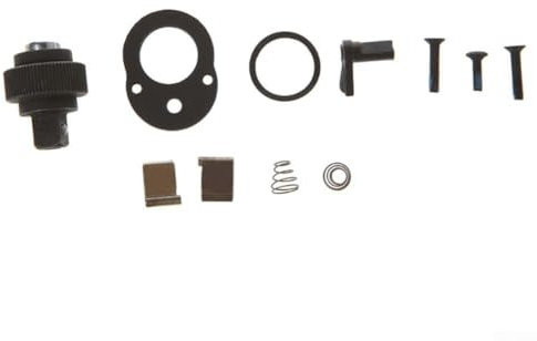 11-teiliges Ratschenschlüssel-Reparaturset, 72 Zähne, umkehrbar, verchromt, Ersatzteil-Set für 1/4 Zoll, 3/8 Zoll, 1/2 Zoll (1/2 Zoll) Handwerkzeuge, Automobil- und mechanische Wartung (S)