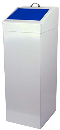 Wertstoffsammler 87 ltr. HxBxT: 95x34x38cm, blau, Marke: Szagato, Made in Germany (Abfalleimer, Abfallbehälter, Mülleimer, Abfallsammler)