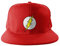 Officially Licensed Merchandise Flash Shield Embroidered Adjustable Size Snapback Cap (RED)