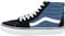 Vans UA Sk8-hi, Zapatillas Altas Unisex Adulto, Azul Navy Black, 43 EU