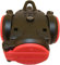 ABL 1173543 Kupplung VG 3-Fach,IP44,sw/rt250V, mit selbstschl. Klappd