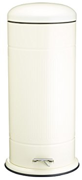 Living Nostalgia Kitchen Craft Cubo de la Basura con Pedal, 30 L