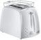 Russell Hobbs 21640-56 Toaster Textures white-21640-56, Polyester Plastic, 850 W, White